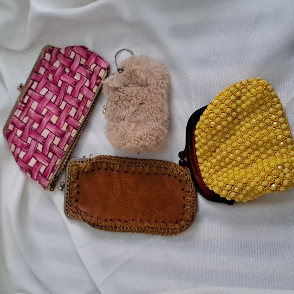 Vintage coin purse lot